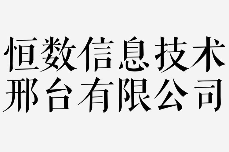 恒數信息技術邢臺